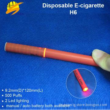 disposable e cigarette H6 good vapor one bady